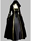 cheap Historical &amp; Vintage Costumes-Costume Black Vintage Cosplay Plus Size Customized