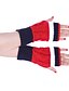 Χαμηλού Κόστους Women&#039;s Gloves-Γυναικεία Μονόχρωμο Χειμερινά Γάντια Μέχρι τον καρπό Μισά Δάχτυλα Γάντια
