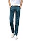 cheap Chinos-Men&#039;s Chinos Trousers Straight Leg Solid Colored Full Length Daily Weekend Basic Slim Black Blue Inelastic / Summer / Fall / Plus Size