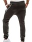 economico Pantaloni da uomo-Per uomo Moda città Chino Pantaloni - Monocolore Nero L / Autunno