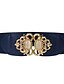 halpa Naisten vyöt-Women&#039;s Irregular Style Alloy Skinny Belt - Solid Colored Fashion / PU / Rayon
