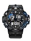 tanie Zegarki sportowe-Men&#039;s Sport Watch Military Watch Analog - Digital Luxury Calendar / date / day Chronograph LCD / Silicone