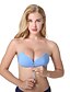 cheap Bras-Women&#039;s Push Up Bras Full Coverage Solid Colored Black Blue