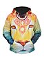 cheap Men&#039;s Hoodies &amp; Sweatshirts-Men&#039;s Hoodie 3D Print Hooded Long Sleeve Yellow M L XL XXL XXXL / Fall