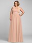 billige Tanssiaismekot-A-Line Elegant Prom Formal Evening Dress Sweetheart Neckline Sleeveless Floor Length Chiffon with Pleats Beading 2021