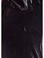 halpa Juhlamekot-Mermaid / Trumpet Queen Anne Tea Length Velvet Dress with Pleats by TS Couture®
