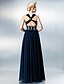 cheap Special Occasion Dresses-A-Line Sweetheart Neckline Floor Length Chiffon Open Back Prom / Formal Evening Dress with Side Draping / Ruched by TS Couture®