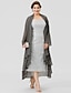 cheap Mother&#039;s Wraps-Long Sleeve Coats / Jackets Chiffon Wedding / Party / Evening Women&#039;s Wrap With Draping / Solid