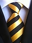abordables Accesorios para Hombre-corbata básica de trabajo para hombre a rayas