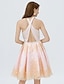 cheap Special Occasion Dresses-Ball Gown Elegant Dress Cocktail Party Short / Mini Sleeveless Off Shoulder Satin with Pleats Pearls 2023