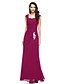 cheap Mother of the Bride Dresses-A-Line Mother of the Bride Dress Straps Floor Length Chiffon with Appliques Side Draping 2021