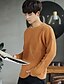 cheap Men&#039;s Sweaters &amp; Cardigans-Men&#039;s Work Long Sleeve Pullover - Solid Colored