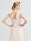 cheap Mother of the Bride Dresses-Sheath / Column Mother of the Bride Dress Open Back Furcal V Neck Floor Length Chiffon Floral Lace Sleeveless with Criss Cross Ruffles Split Front 2020