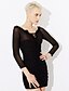 cheap Women&#039;s Dresses-Women&#039;s Bodycon Long Sleeve Solid Colored Backless Ruched Summer Off Shoulder Club Off Shoulder Black S M L XL / Mini