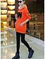 preiswerte Kapuzenpullover &amp; Sweatshirts für Damen-Damen Ausgehen Kapuzenshirt 3D-Druck / Buchstabe Baumwolle