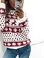 cheap Women&#039;s Sweaters-Women&#039;s Cotton Stripe Solid Colored Long Sleeve Lantern Sleeve Regular Cardigan, Round Neck Winter Cotton White / Black / Gray M / L / XL