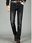 זול מכנסי גברים-בגדי ריקוד גברים מכנסיים רזה ג&#039;ינסים מכנסיים - אחיד שחור 38 / סוף שבוע
