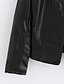 cheap Women&#039;s Furs &amp; Leathers-Women&#039;s Vintage/Casual Imitation leather Coat Slim Long Sleeve PU Jacket