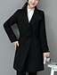 preiswerte Damenmäntel und Trenchcoats-Damen - Solide Einfach / Freizeit Ausgehen Mantel