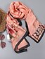 お買い得  レディースカーフ-女性用 シルク 長方形スカーフ - 花 / 植物