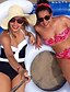 preiswerte Einteilige Badeanzüge-Damen Retro Einteiler Badeanzug Einfarbig Halter Bademode Badeanzüge Schwarz