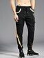 abordables Survêtements de sport-Homme Joggings Pantalon Sarouel Bloc de couleur Toute la longueur du quotidien Actif Noir Micro-élastique / Automne / L&#039;hiver