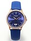 cheap Quartz Watches-Women&#039;s Wrist Watch Japanese Quartz Leather Black / White / Blue Calendar / date / day Casual Watch Analog Casual Fashion Elegant - Brown Red Blue