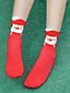 cheap Socks &amp; Tights-Women&#039;s Medium Socks - Christmas Red Blue One-Size / 2 Piece