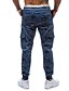 abordables Pantalons &amp; Shorts Homme-Homme Actif / Basique / Militaire Sports Fin de semaine Ample / Actif / Joggings Pantalon - camouflage Coton Vert Bleu XL XXL XXXL