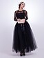 cheap Wedding Slips-Wedding / Party / Evening Slips Cotton / Nylon / Chinlon Floor-length Glossy / Skirt / Wedding with White Bow