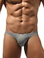 cheap Men&#039;s Briefs Underwear-Men&#039;s Briefs 1 PC Underwear Solid Colored Super Sexy White Black Blue M L XL