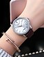 cheap Quartz Watches-Women&#039;s Wrist Watch Japanese Quartz Leather Black / White / Blue Calendar / date / day Casual Watch Analog Casual Fashion Elegant - Brown Red Blue
