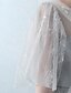 Χαμηλού Κόστους Φορέματα Χορού Αποφοίτησης-Γραμμή Α Με Κόσμημα Μέχρι τον αστράγαλο Τούλι Sheer Lace Επίσημο Βραδινό Φόρεμα με Κέντημα Δαντέλα με Embroidered Bridal