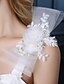 cheap Wedding Dresses-A-Line Wedding Dresses One Shoulder Asymmetrical Satin Tulle Regular Straps Casual Illusion Detail with Sequin Appliques 2020