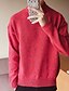 cheap Men&#039;s Sweaters &amp; Cardigans-Men&#039;s Casual / Daily Solid Colored Long Sleeve Regular Pullover, Turtleneck Fall Dark Gray / Beige / Light gray L / XL / XXL