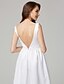 cheap Special Occasion Dresses-Ball Gown Open Back Dress Holiday Cocktail Party Floor Length Sleeveless V Neck Satin V Back with Pleats Appliques 2023