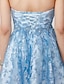 cheap Special Occasion Dresses-Ball Gown Cute Dress Holiday Homecoming Short / Mini Sleeveless Sweetheart Sequined with Beading Appliques Bandage 2023