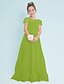 cheap The Wedding Store-A-Line Floor Length Scoop Neck Lace Junior Bridesmaid Dresses&amp;Gowns With Lace Kids Wedding Guest Dress 4-16 Year