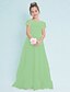 cheap The Wedding Store-A-Line Floor Length Scoop Neck Lace Junior Bridesmaid Dresses&amp;Gowns With Lace Kids Wedding Guest Dress 4-16 Year