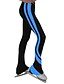 baratos Vestidos de Patinagem no Gelo-Calças para Patinação no Gelo Mulheres Para Meninas Patinação no Gelo Calças Roxo Vermelho Azul Céu Com Stretch Treino Competição Roupa para Patinação Riscas Patinação no Gelo Patinação Artística