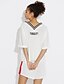 cheap Women&#039;s Two Piece Sets-Women&#039;s Cotton T-shirt - Letter Pant / Summer / Sporty Look