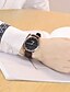 levne Hodinky s koženým páskem-Pánské Náramkové hodinky Módní hodinky čínština Křemenný Velký ciferník Pravá kůže Kapela Na běžné nošení Minimalistické Černá Modrá