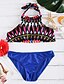 preiswerte Bikinis und Bademode-Damen Boho Bikinis - Druck, Geometrisch Halter Unterhosen