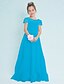 cheap The Wedding Store-A-Line Floor Length Scoop Neck Lace Junior Bridesmaid Dresses&amp;Gowns With Lace Kids Wedding Guest Dress 4-16 Year