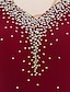 Χαμηλού Κόστους Καλλιτεχνικό πατινάζ-Φόρεμα για φιγούρες πατινάζ Γυναικεία Κοριτσίστικα Patinaj Φορέματα Μπλε Απαλό Μαύρο Λευκό Κουρελού Δίχτυ Υψηλή Ελαστικότητα Ανταγωνισμός Ενδυμασία πατινάζ Κοσμήματα Στρας Μακρυμάνικο