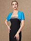 cheap Wraps &amp; Shawls-Short Sleeve Shrugs Chiffon Wedding / Party / Evening Women&#039;s Wrap With