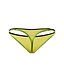 cheap Men&#039;s Exotic Underwear-Men&#039;s Modern Style Shorties &amp; Boyshorts Panties - Normal, Color Block Low Waist White Black Yellow M L XL / Skinny