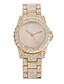 abordables Relojes de cuarzo-Mujer Reloj Deportivo Cuarzo Plata / Dorado / Oro Rosa Reloj Casual Cool Analógico Lujo Casual Moda - Oro Rosa Dorado Plata