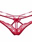 voordelige Damesslips-Kant, Geborduurd - Sexy G-string / tanga Dames 1box / Kant