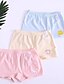cheap Underwear-3 Pieces Toddler Girls&#039; Solid Colored Underwear &amp; Socks Blushing Pink / Cute